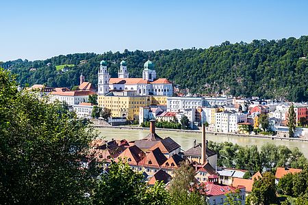 Blick auf Passau an der Donau
